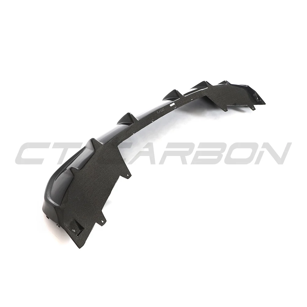 BMW 4 SERIES G26 i4 CARBON FIBRE DIFFUSER-Diffuser-CT CARBON-CT Carbon - High-quality carbon fiber and gloss black aerodynamic parts for premium sports and luxury vehicles.