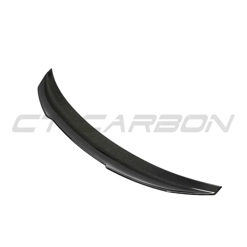 BMW 4 SERIES G26 & i4 CARBON FIBRE SPOILER - PS STYLE-Spoiler-CT CARBON-CT Carbon - High-quality carbon fiber and gloss black aerodynamic parts for premium sports and luxury vehicles.