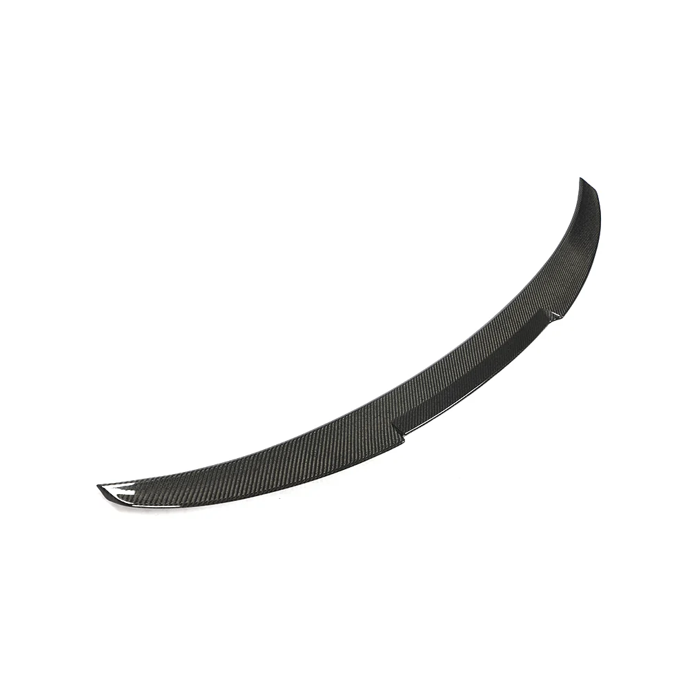 BMW 4 SERIES G26 & i4 CARBON FIBRE SPOILER - V STYLE-Spoiler-CT CARBON-CT Carbon - High-quality carbon fiber and gloss black aerodynamic parts for premium sports and luxury vehicles.