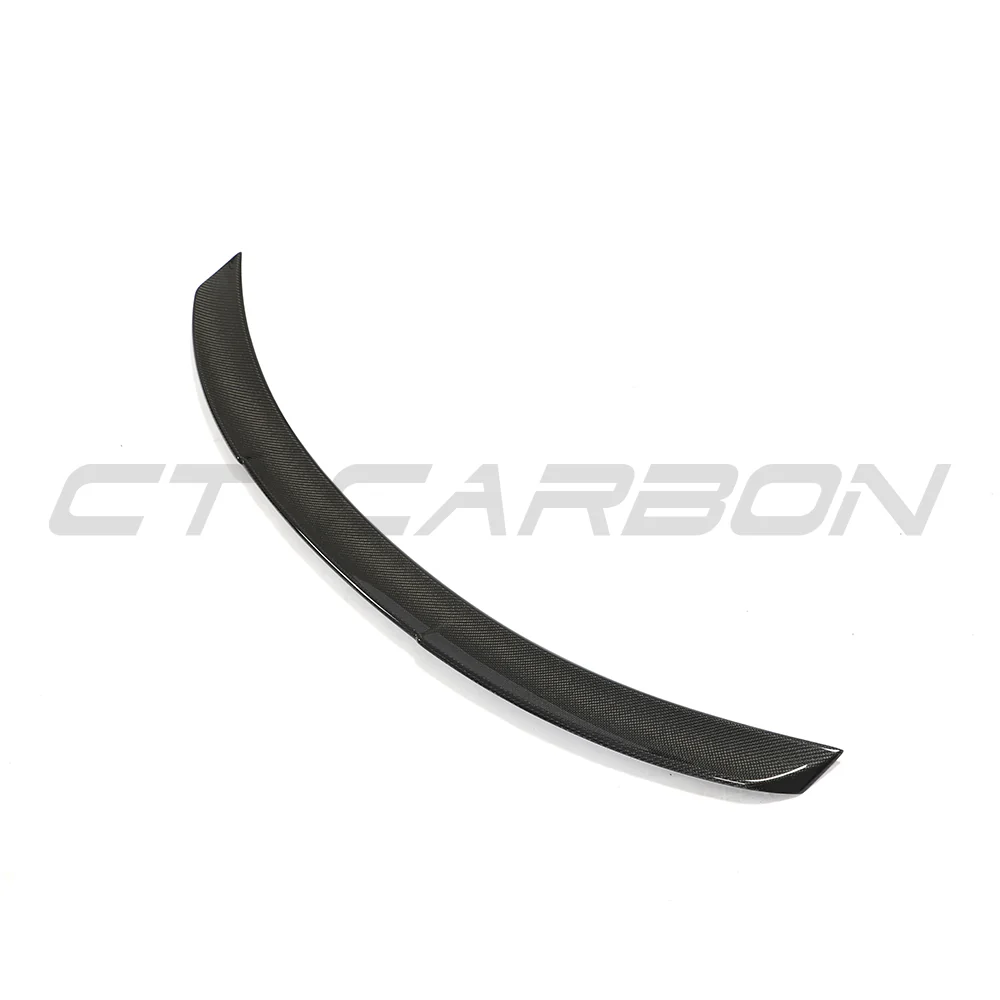 BMW 4 SERIES G26 & i4 CARBON FIBRE SPOILER - M4 STYLE-Spoiler-CT CARBON-CT Carbon - High-quality carbon fiber and gloss black aerodynamic parts for premium sports and luxury vehicles.
