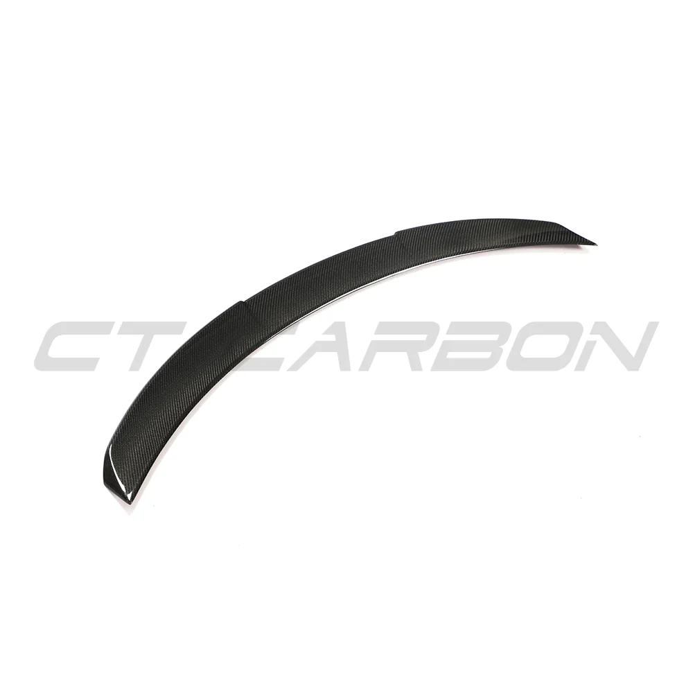 BMW 4 SERIES G26 & i4 CARBON FIBRE SPOILER - M4 STYLE-Spoiler-CT CARBON-CT Carbon - High-quality carbon fiber and gloss black aerodynamic parts for premium sports and luxury vehicles.