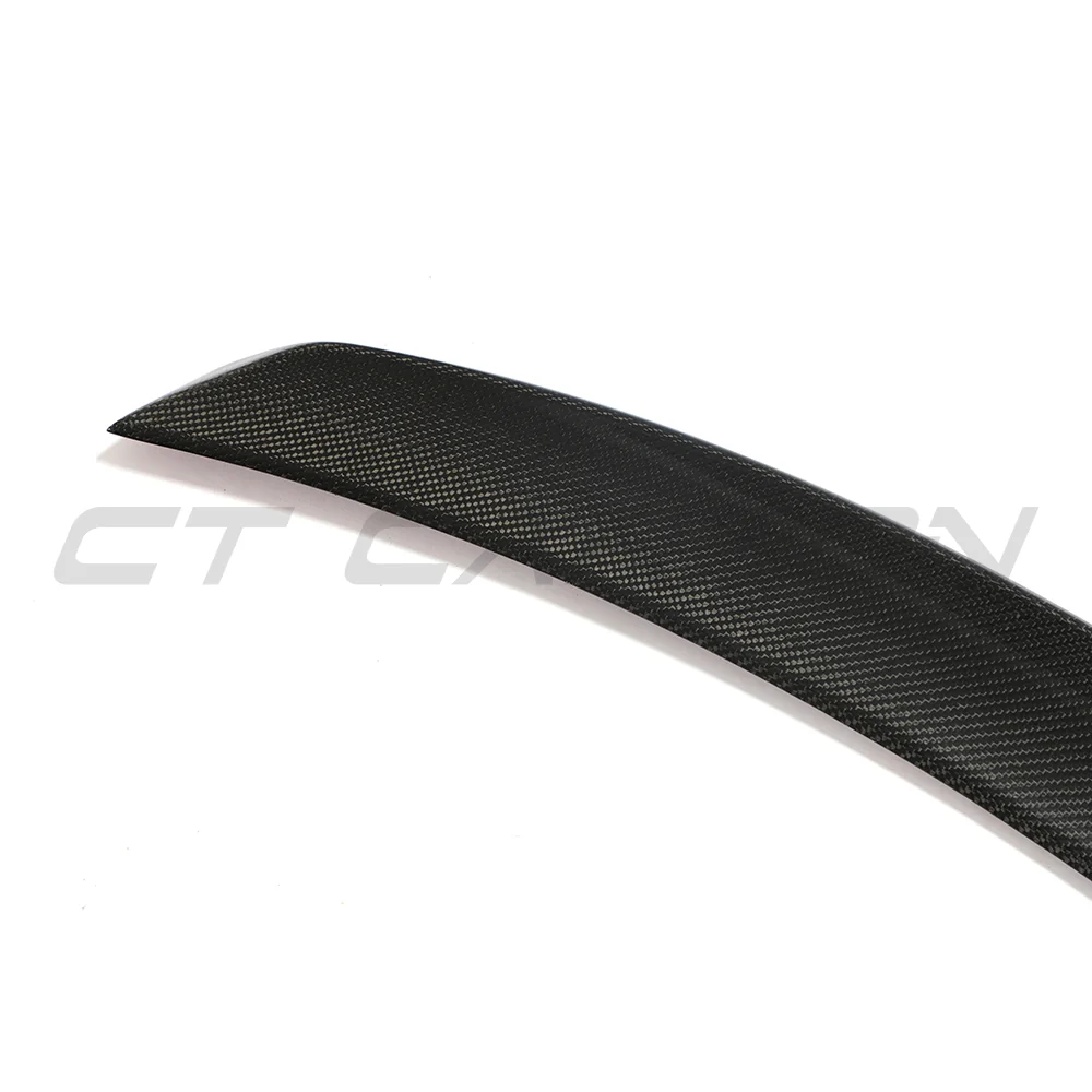 BMW 4 SERIES G26 & i4 CARBON FIBRE SPOILER - M4 STYLE-Spoiler-CT CARBON-CT Carbon - High-quality carbon fiber and gloss black aerodynamic parts for premium sports and luxury vehicles.