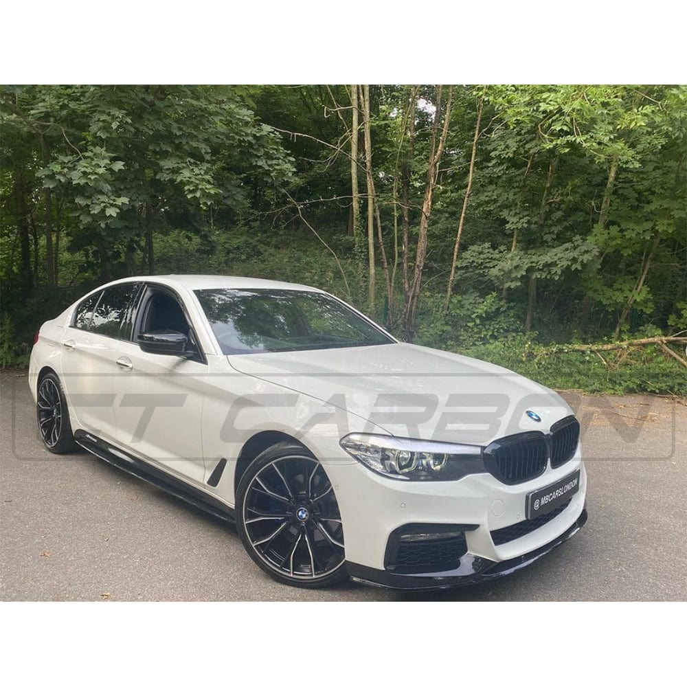 BLAK BY CT Side Skirts BMW 5 SERIES G30 GLOSS BLACK SIDE SKIRTS - MP STYLE - BLAK BY CT CARBON