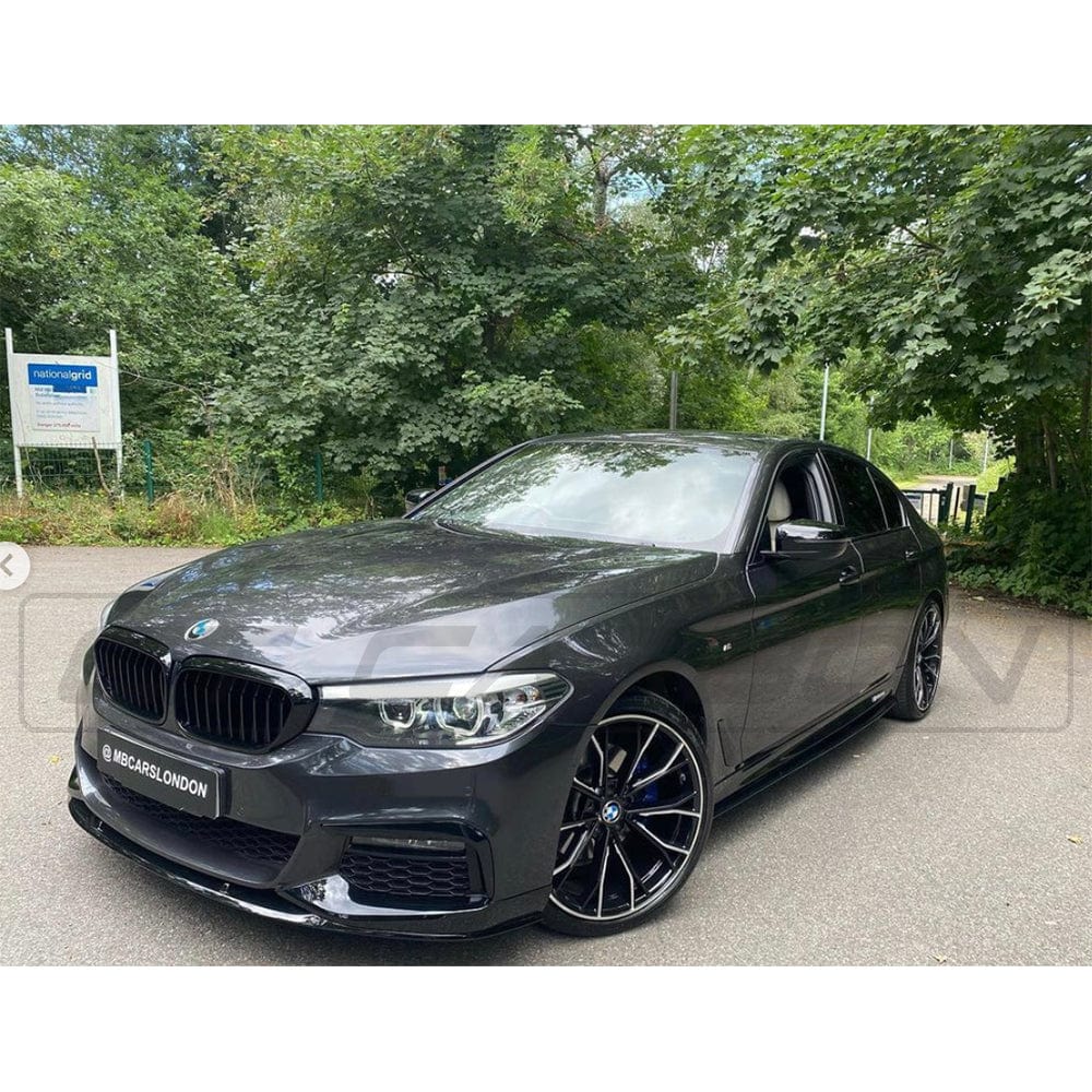 BLAK BY CT Side Skirts BMW 5 SERIES G30 GLOSS BLACK SIDE SKIRTS - MP STYLE - BLAK BY CT CARBON