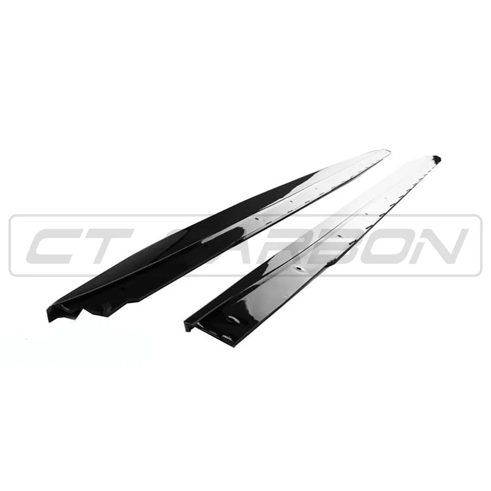 BLAK BY CT Side Skirts BMW 5 SERIES G30 GLOSS BLACK SIDE SKIRTS - MP STYLE - BLAK BY CT CARBON