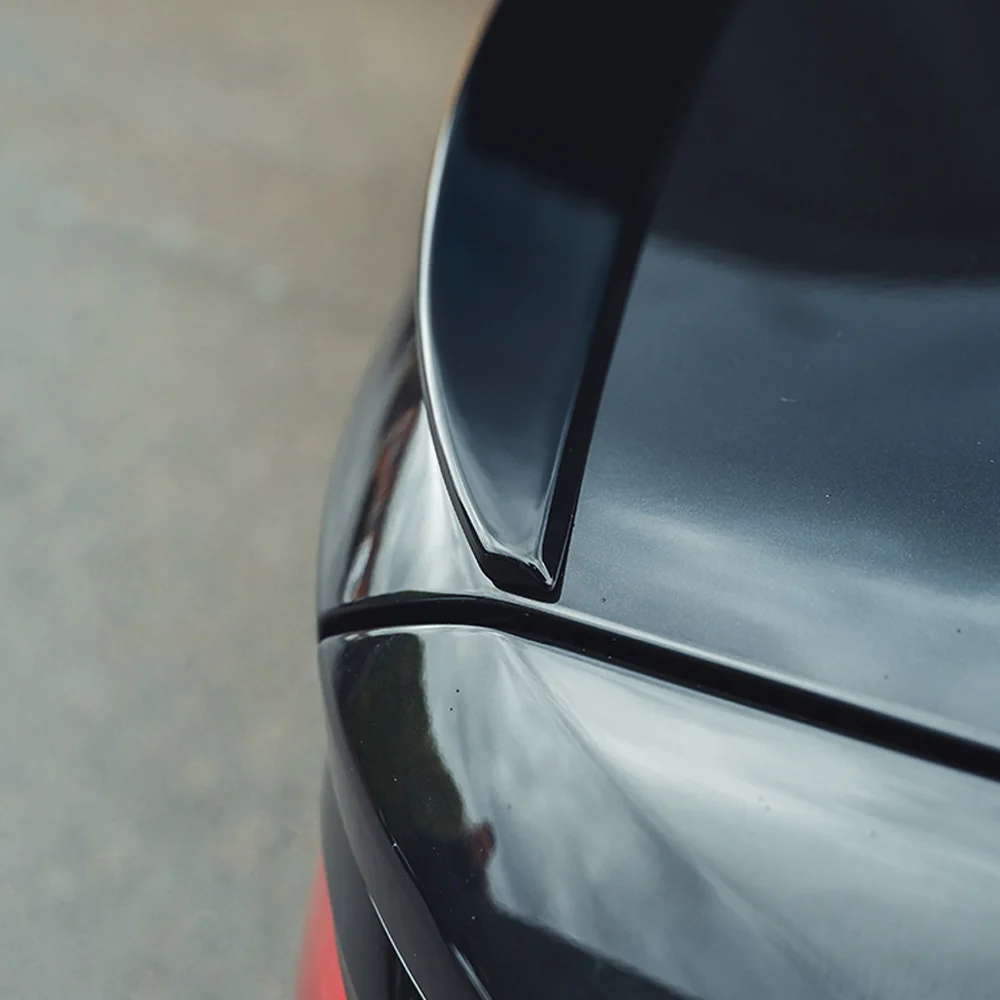 BMW 5 SERIES G30 GLOSS BLACK SPOILER - MP STYLE - BLAK BY CT CARBON-Spoiler-BLAK BY CT-CT Carbon - High-quality carbon fiber and gloss black aerodynamic parts for premium sports and luxury vehicles.