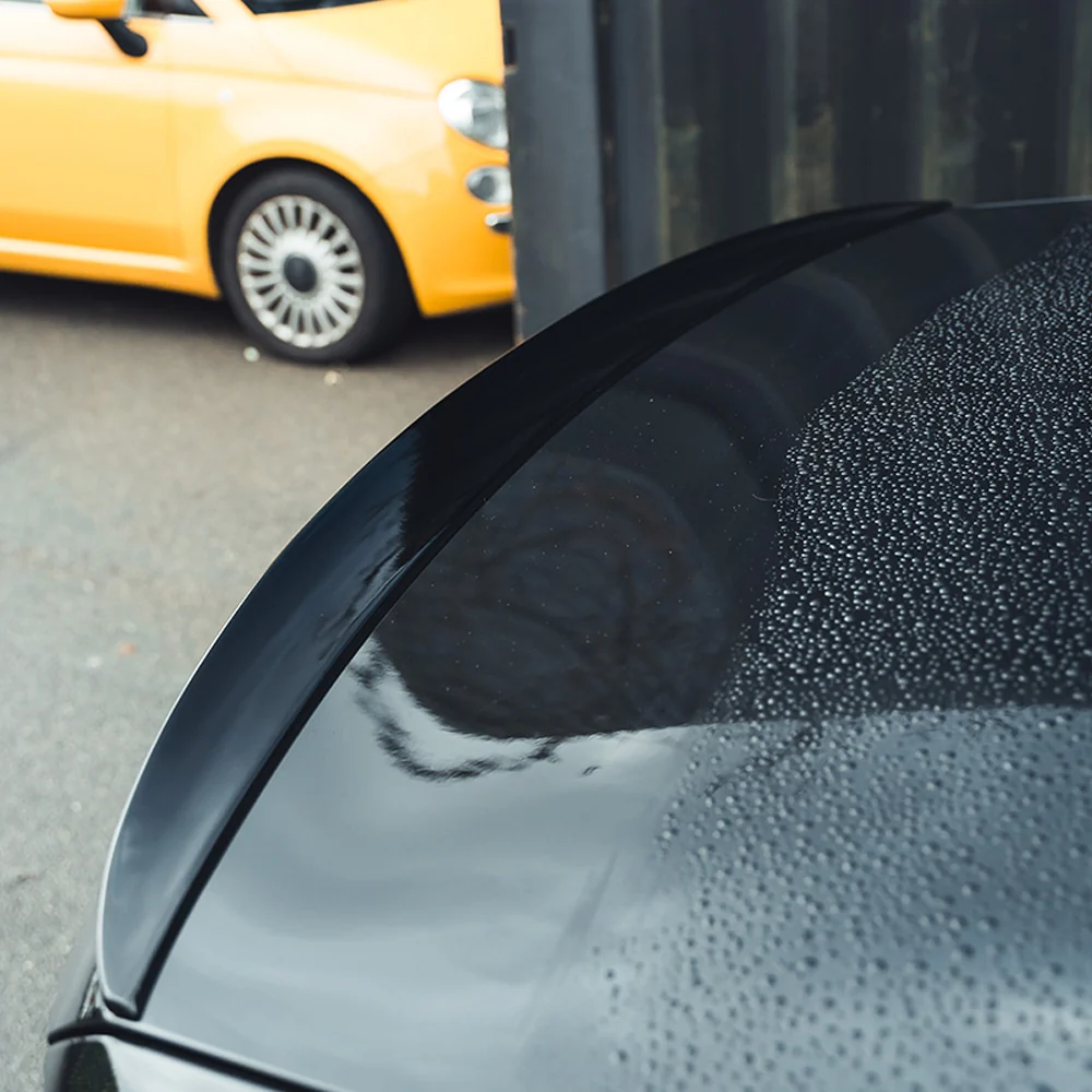 BMW 5 SERIES G30 GLOSS BLACK SPOILER - MP STYLE - BLAK BY CT CARBON-Spoiler-BLAK BY CT-CT Carbon - High-quality carbon fiber and gloss black aerodynamic parts for premium sports and luxury vehicles.