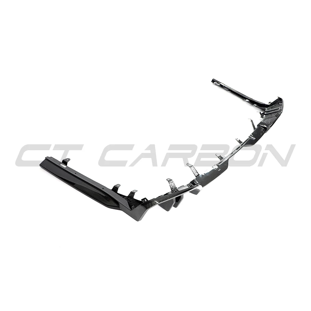 BMW 5 SERIES G60 & i5 2023+ CARBON FIBRE DIFFUSER - MP-Diffuser-CT CARBON-CT Carbon - High-quality carbon fiber and gloss black aerodynamic parts for premium sports and luxury vehicles.