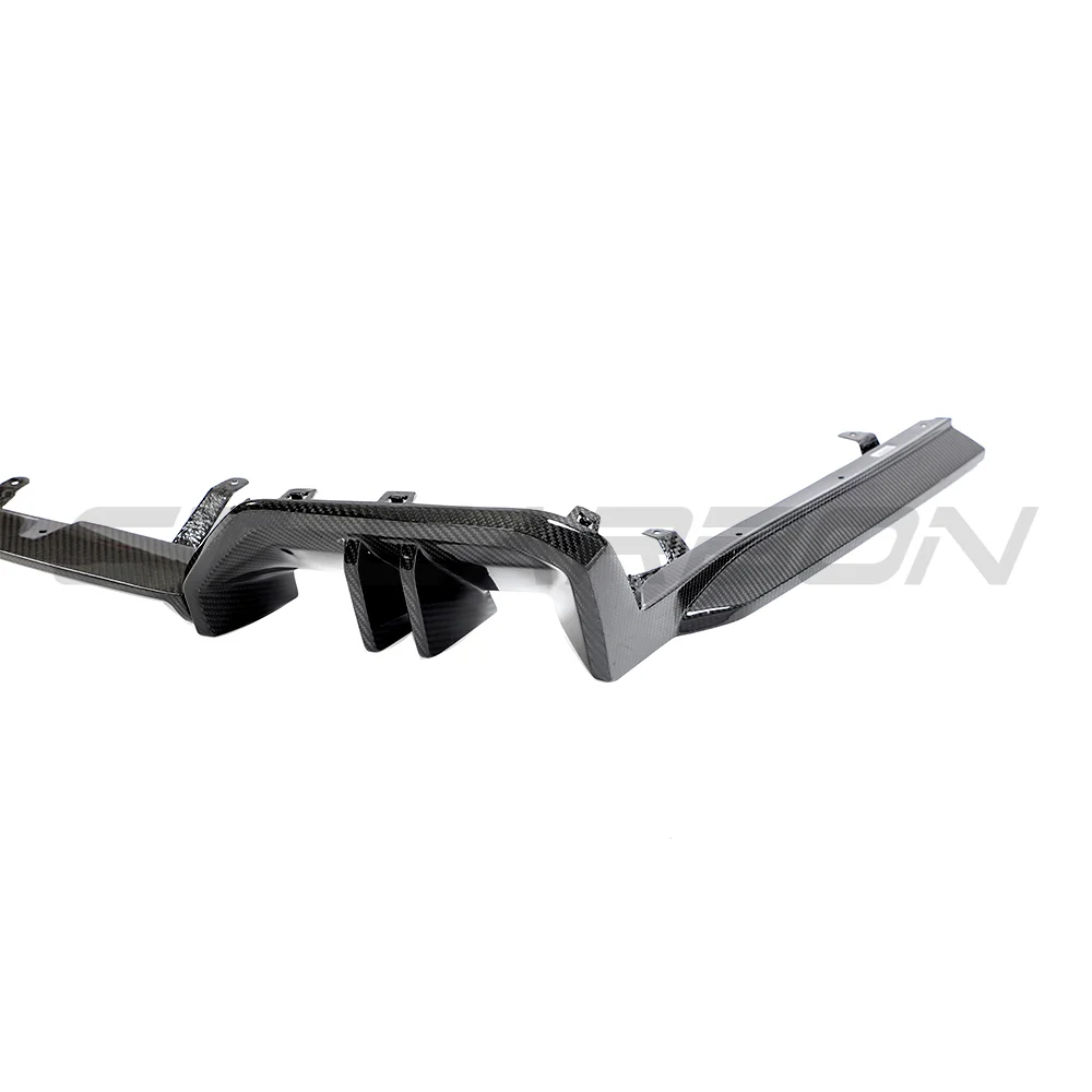 BMW 5 SERIES G60 & i5 2023+ CARBON FIBRE DIFFUSER - MP-Diffuser-CT CARBON-CT Carbon - High-quality carbon fiber and gloss black aerodynamic parts for premium sports and luxury vehicles.