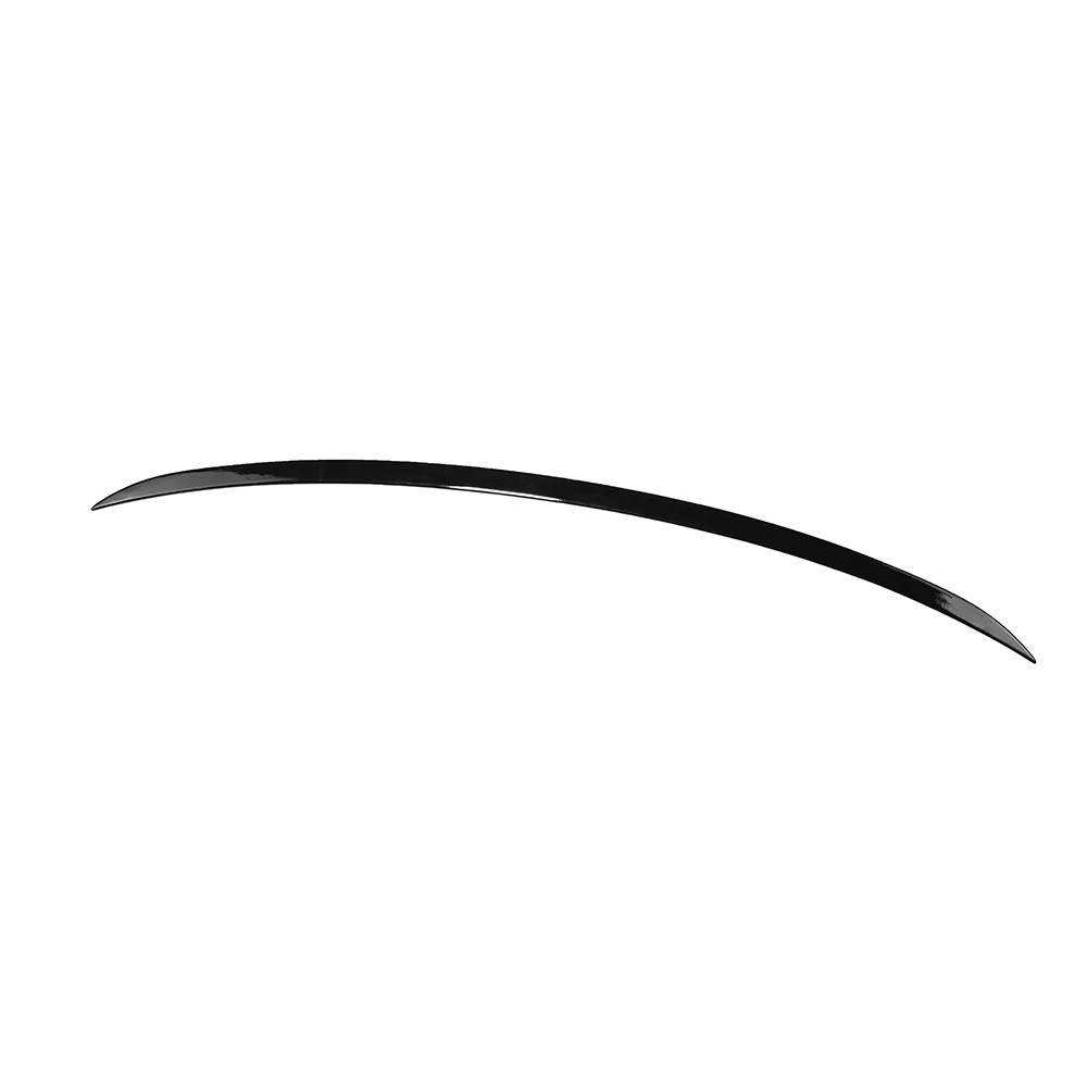 BMW G60 & i5 5 SERIES 2023+ GLOSS BLACK SPOILER-Spoiler-BLAK BY CT-CT Carbon - High-quality carbon fiber and gloss black aerodynamic parts for premium sports and luxury vehicles.