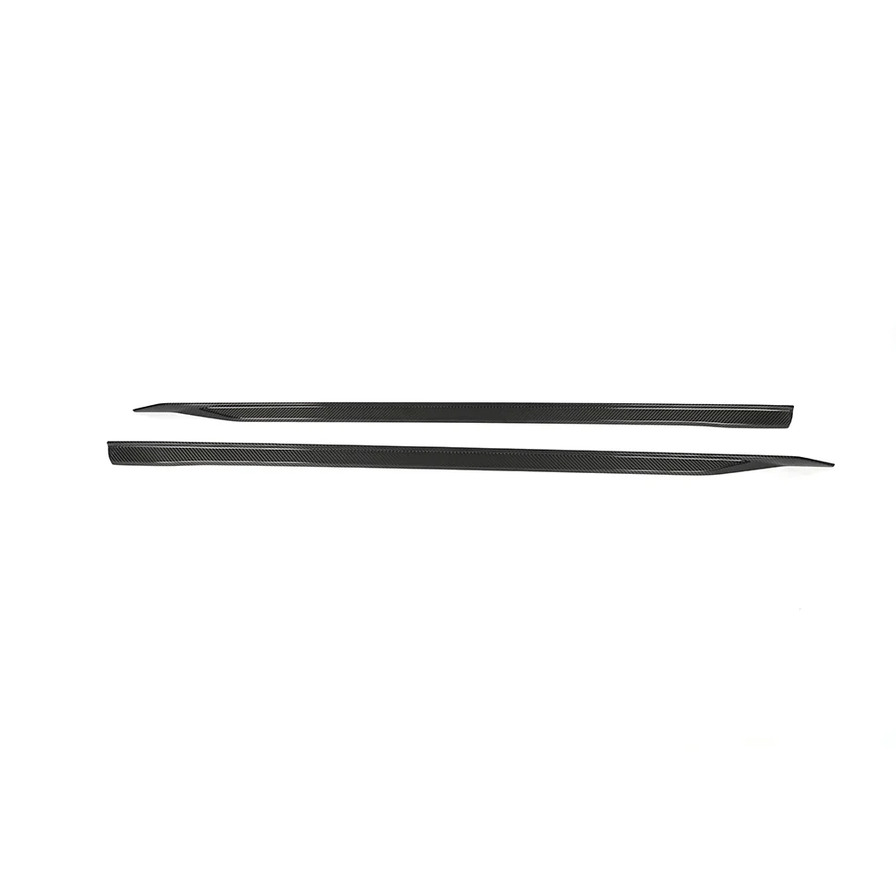 BMW 5 SERIES G60/G61 2024+ CARBON FIBRE SIDE SKIRTS-Side Skirts-CT CARBON-CT Carbon - High-quality carbon fiber and gloss black aerodynamic parts for premium sports and luxury vehicles.