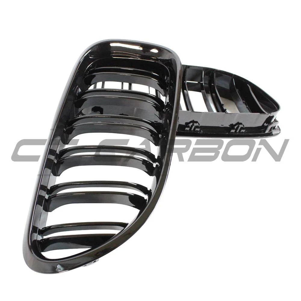 BMW 6 SERIES & F06 F12 F13 DOUBLE SLAT BLACK GRILLES