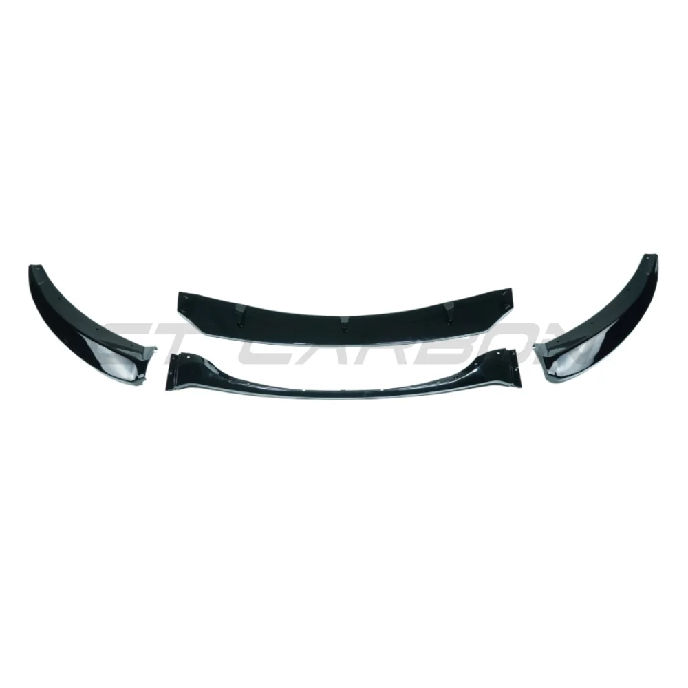 BMW E82/E88 1 SERIES 2007-2013 LCI GLOSS BLACK SPLITTER