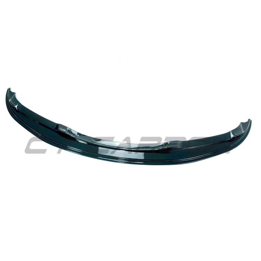 BMW E90/E91 3 SERIES PRE-LCI 2004-2009 GLOSS BLACK FRONT SPLITTER - V6