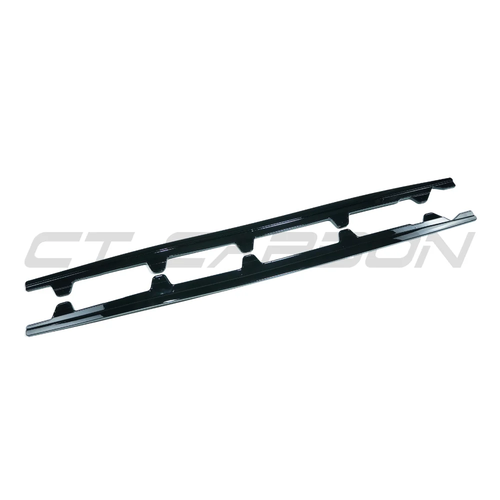 BMW E90/E91 3 SERIES 2005-2013 GLOSS BLACK SIDE SKIRTS - V1