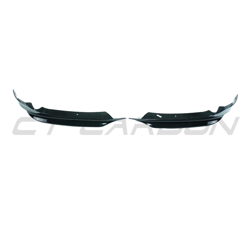 BMW E90/E91 3 SERIES LCI SE 2008-2012 GLOSS BLACK SPLITTER CORNERS - V1