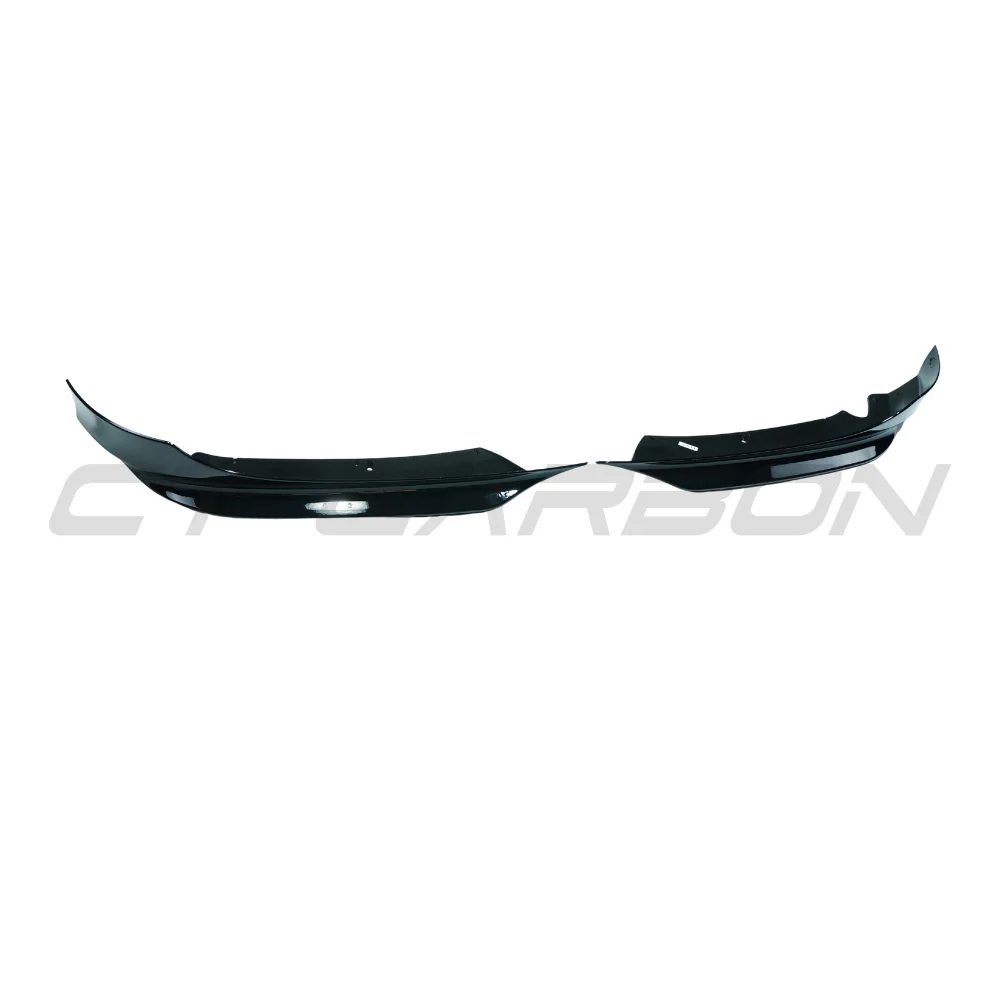 BMW E90/E91 3 SERIES LCI SE 2008-2012 GLOSS BLACK SPLITTER CORNERS - V1
