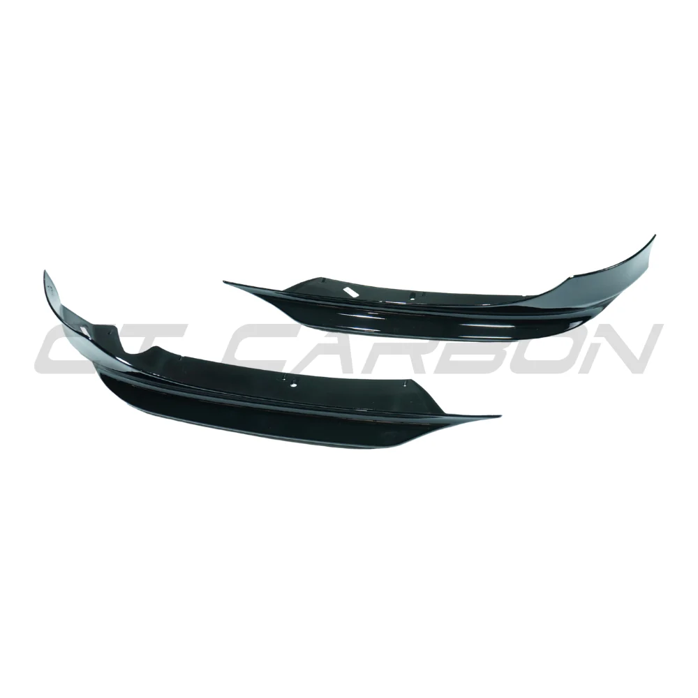 BMW E90/E91 3 SERIES LCI SE 2008-2012 GLOSS BLACK SPLITTER CORNERS - V1