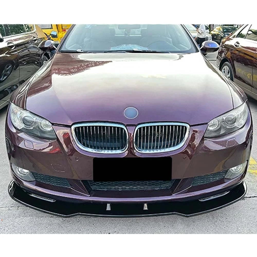 BMW E92/E93 3 SERIES PRE-LCI 2006-2009 GLOSS BLACK SPLITTER - V8