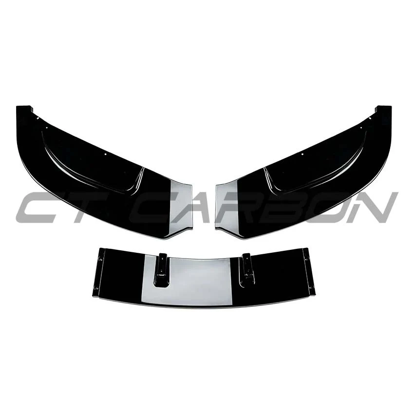 BMW E92/E93 3 SERIES PRE-LCI 2006-2009 GLOSS BLACK SPLITTER - V8
