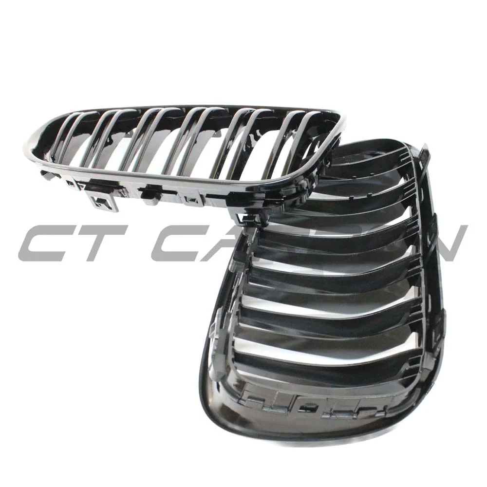 BMW E92 & E93 3 SERIES LCI DOUBLE SLAT BLACK GRILLES