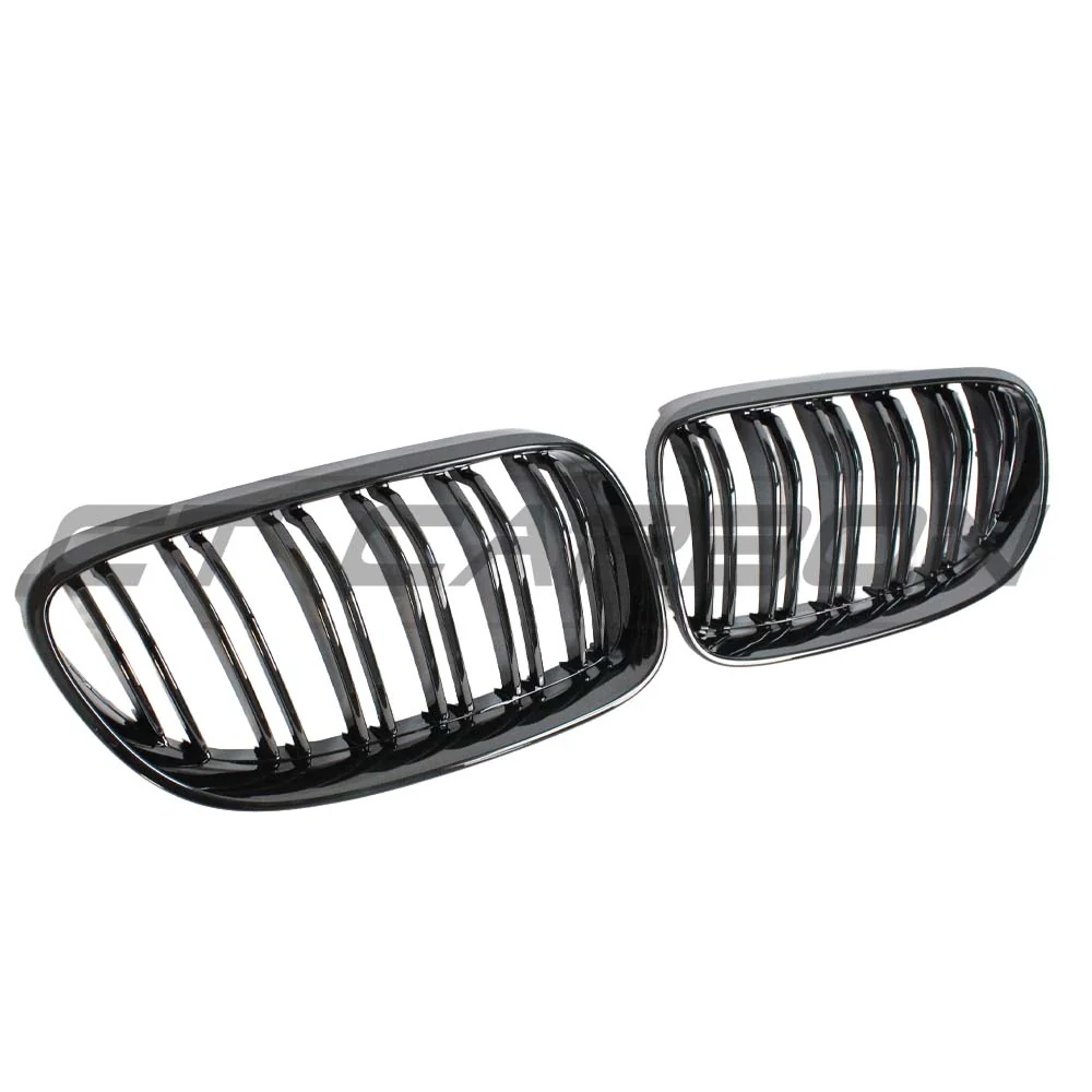 BMW E92 & E93 3 SERIES LCI DOUBLE SLAT BLACK GRILLES