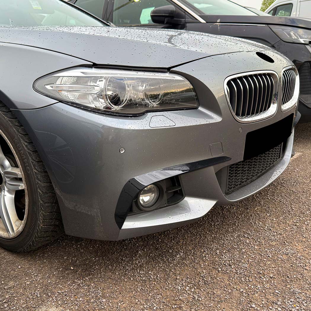 BMW F10/F11 M5 2010-2017 GLOSS BLACK FRONT BUMPER TRIMS