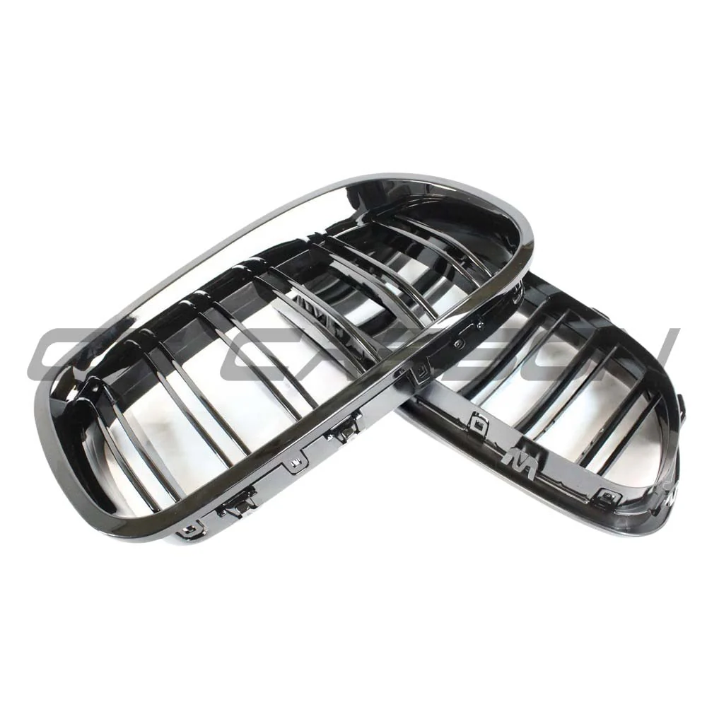 BMW F10 M5 & 5 SERIES BLACK DOUBLE SLAT GRILLES
