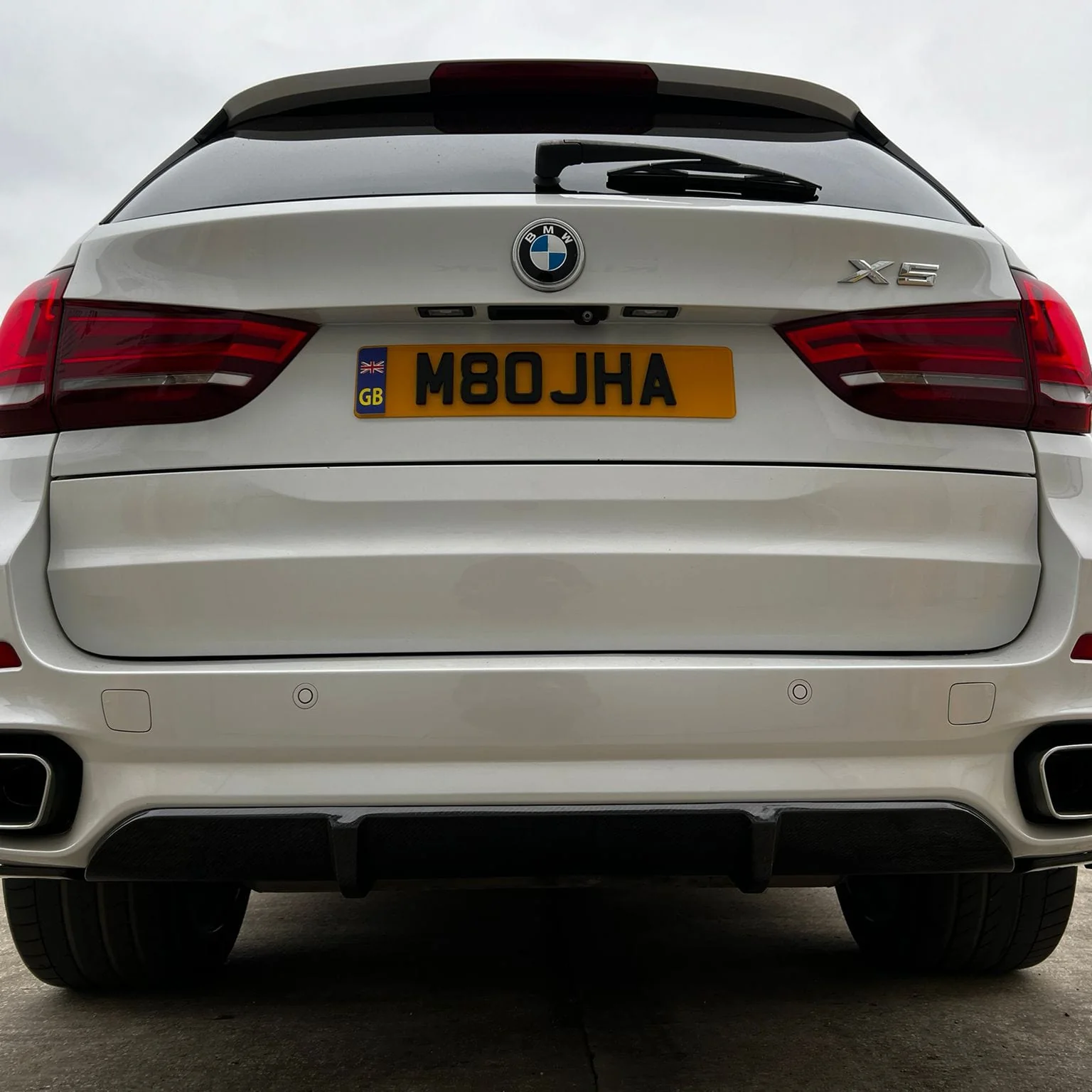 CT CARBON DIFFUSER BMW F15 X5 CARBON FIBRE DIFFUSER - MP STYLE