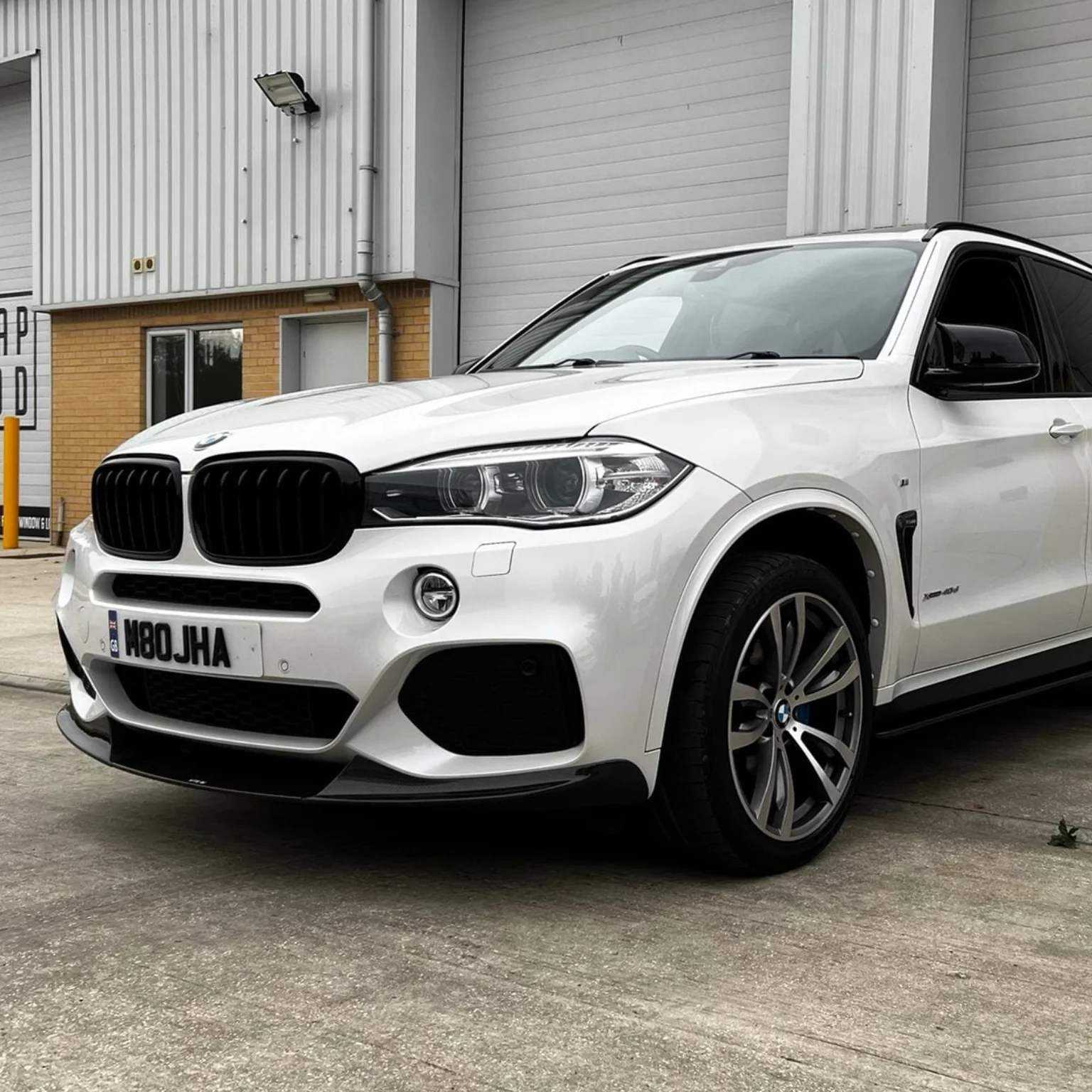 CT CARBON Splitter BMW F15 X5 CARBON FIBRE SPLITTER - MP STYLE