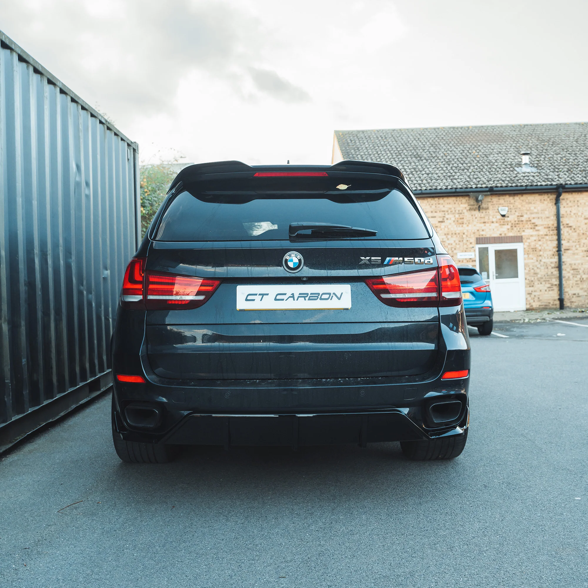 BMW X5 F15 GLOSS BLACK FULL KIT-Kit-BLAK BY CT-CT Carbon - High-quality carbon fiber and gloss black aerodynamic parts for premium sports and luxury vehicles.