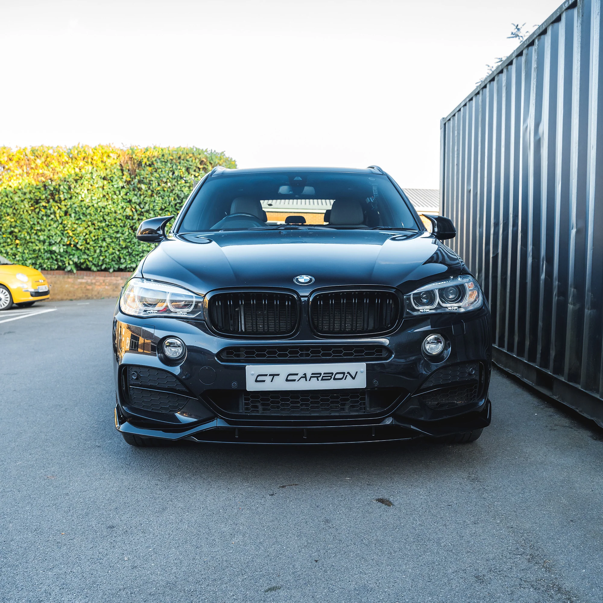 BMW X5 F15 GLOSS BLACK FULL KIT-Kit-BLAK BY CT-CT Carbon - High-quality carbon fiber and gloss black aerodynamic parts for premium sports and luxury vehicles.
