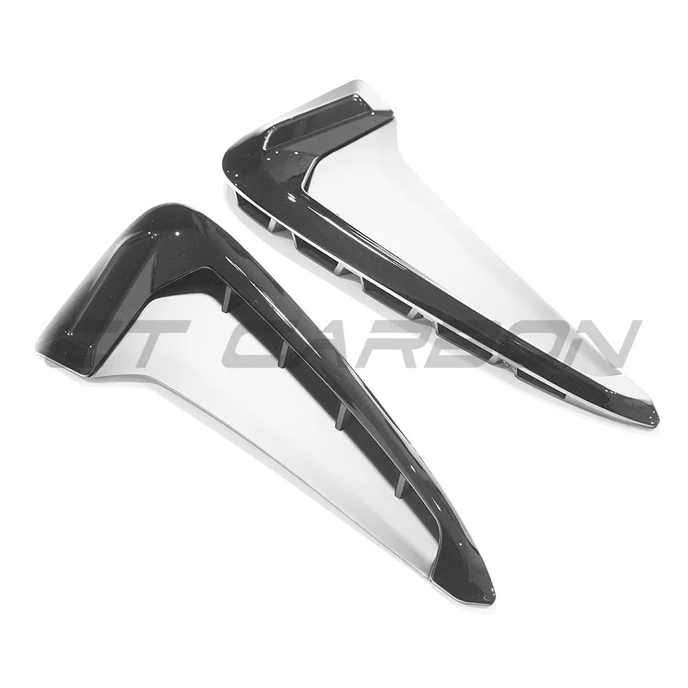 BMW F15 X5 GLOSS BLACK FENDER TRIM-Accessories-BLAK BY CT-CT Carbon - High-quality carbon fiber and gloss black aerodynamic parts for premium sports and luxury vehicles.