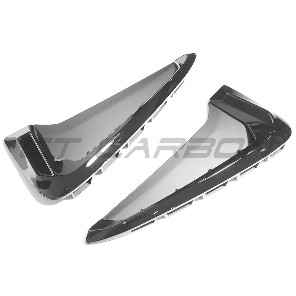 BMW F15 X5 GLOSS BLACK FENDER TRIM-Accessories-BLAK BY CT-CT Carbon - High-quality carbon fiber and gloss black aerodynamic parts for premium sports and luxury vehicles.