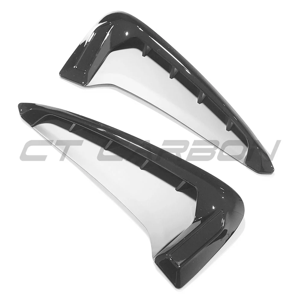 BMW F15 X5 GLOSS BLACK FENDER TRIM-Accessories-BLAK BY CT-CT Carbon - High-quality carbon fiber and gloss black aerodynamic parts for premium sports and luxury vehicles.
