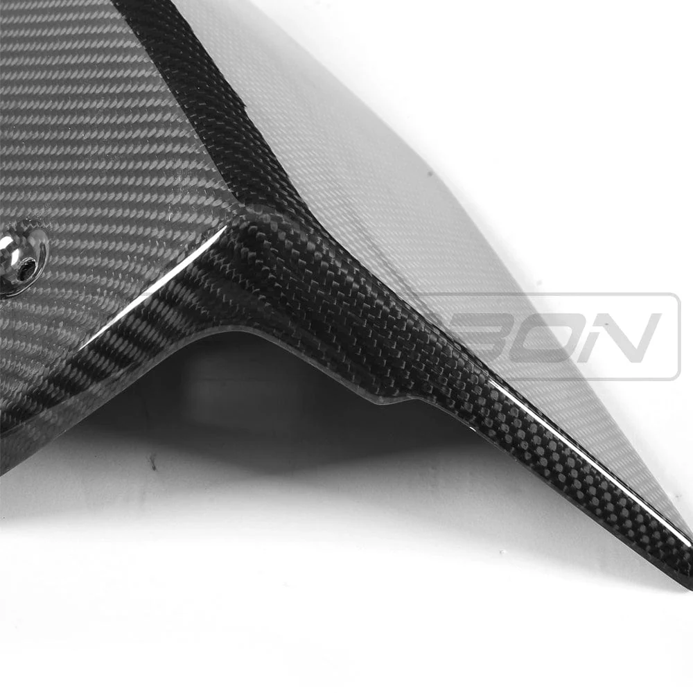 CT CARBON Rear Canards BMW F16 X6 CARBON FIBRE REAR BUMPER EXTENSIONS