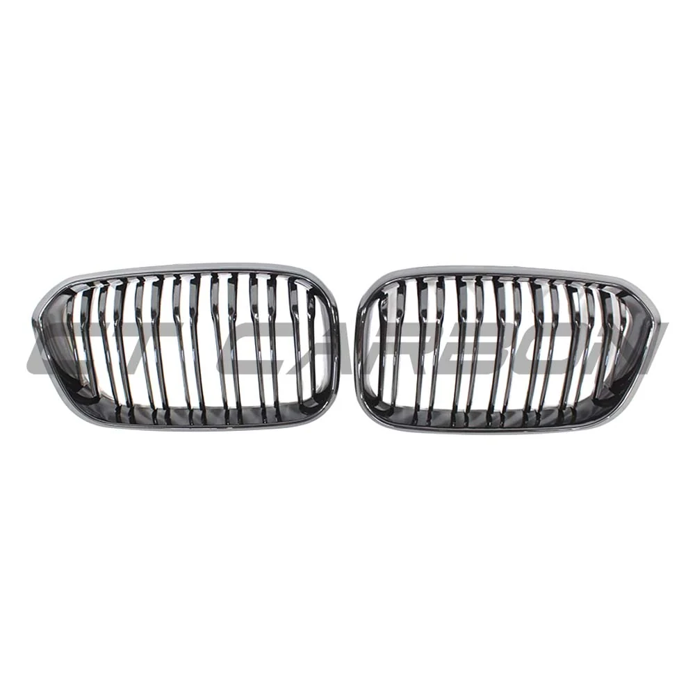 BMW F20 1 SERIES LCI DOUBLE SLAT GLOSS BLACK GRILLES