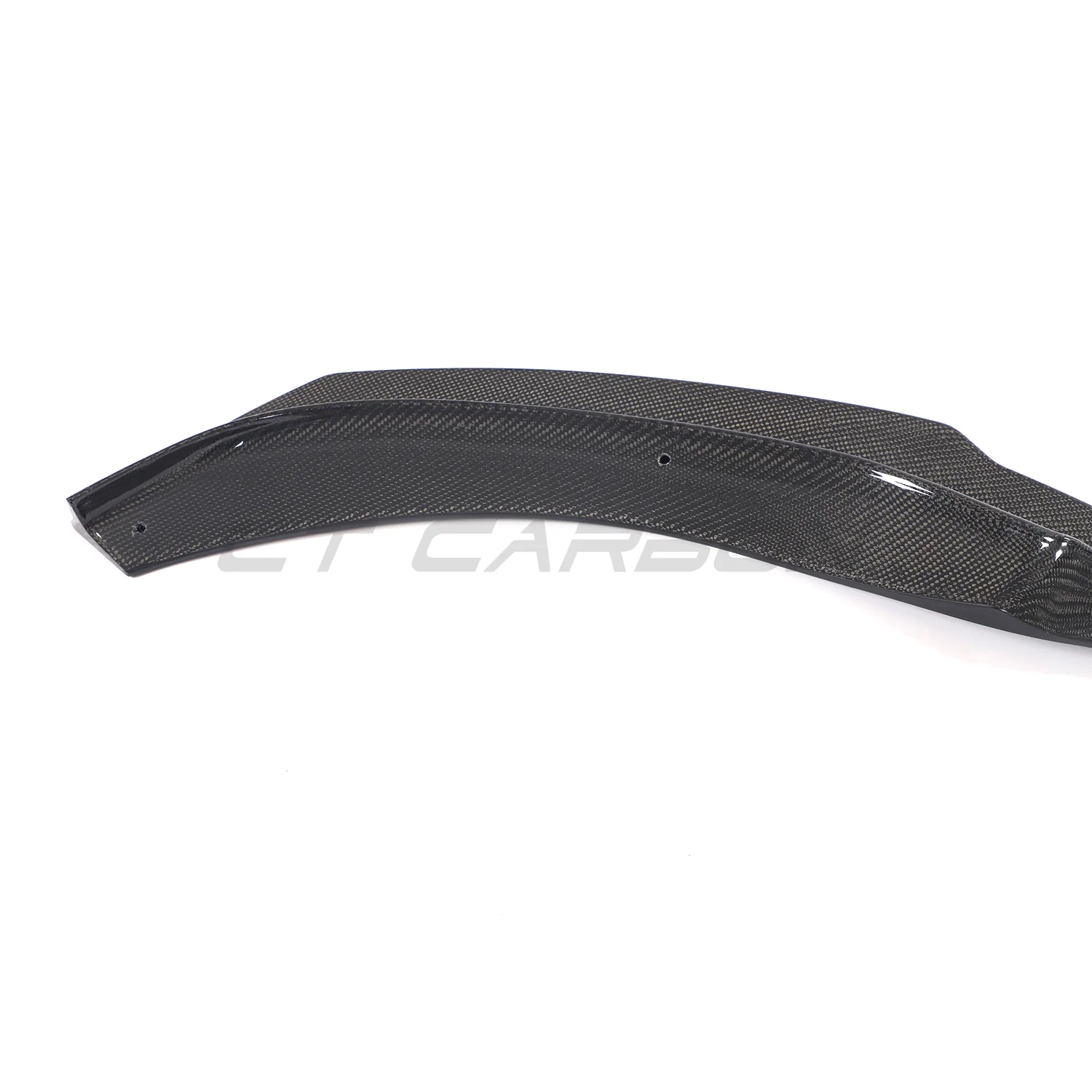 BMW F20 & F21 1 SERIES LCI 2015-2019 CARBON FIBRE SPLITTER-Splitter-CT CARBON-CT Carbon - High-quality carbon fiber and gloss black aerodynamic parts for premium sports and luxury vehicles.