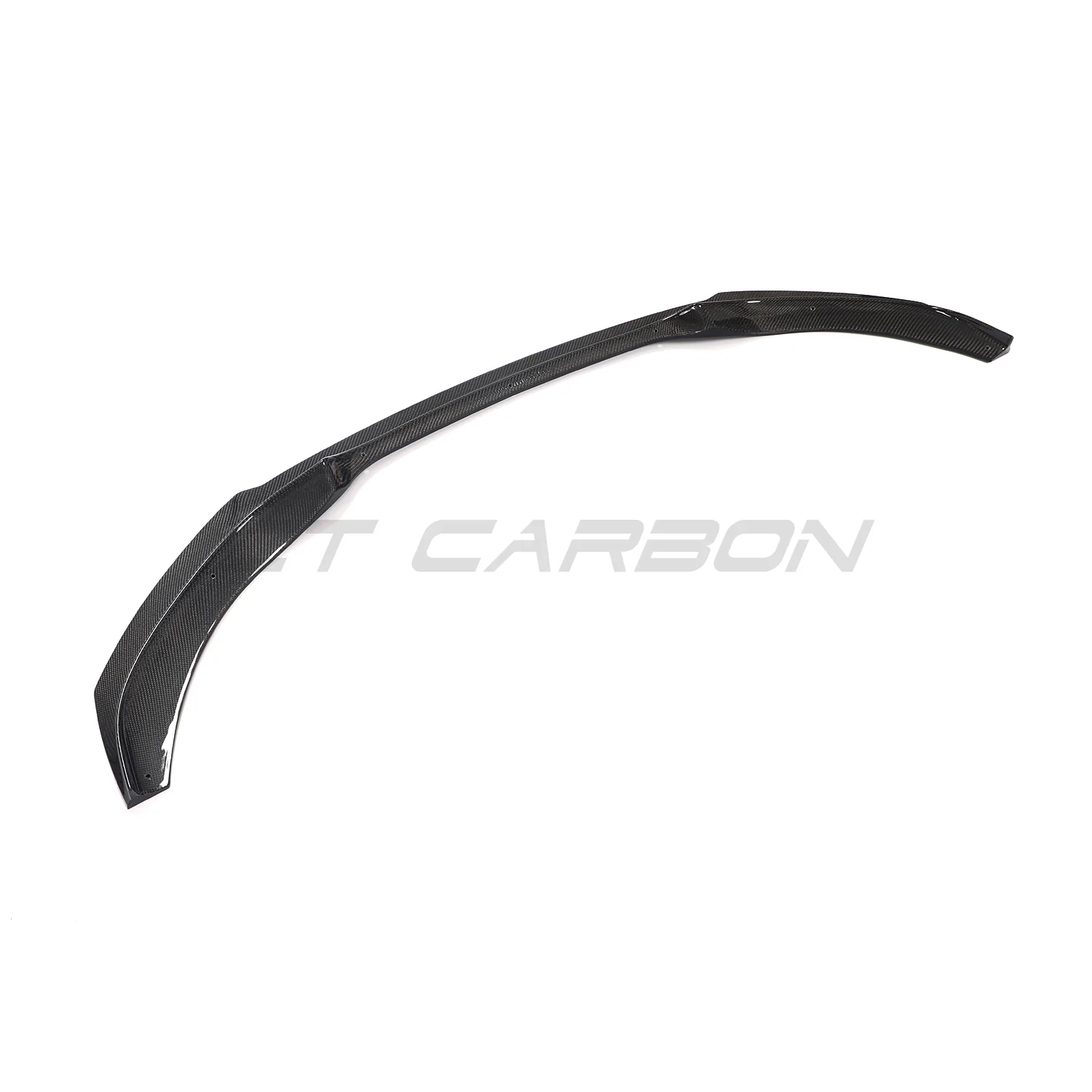 BMW F20 & F21 1 SERIES LCI 2015-2019 CARBON FIBRE SPLITTER-Splitter-CT CARBON-CT Carbon - High-quality carbon fiber and gloss black aerodynamic parts for premium sports and luxury vehicles.