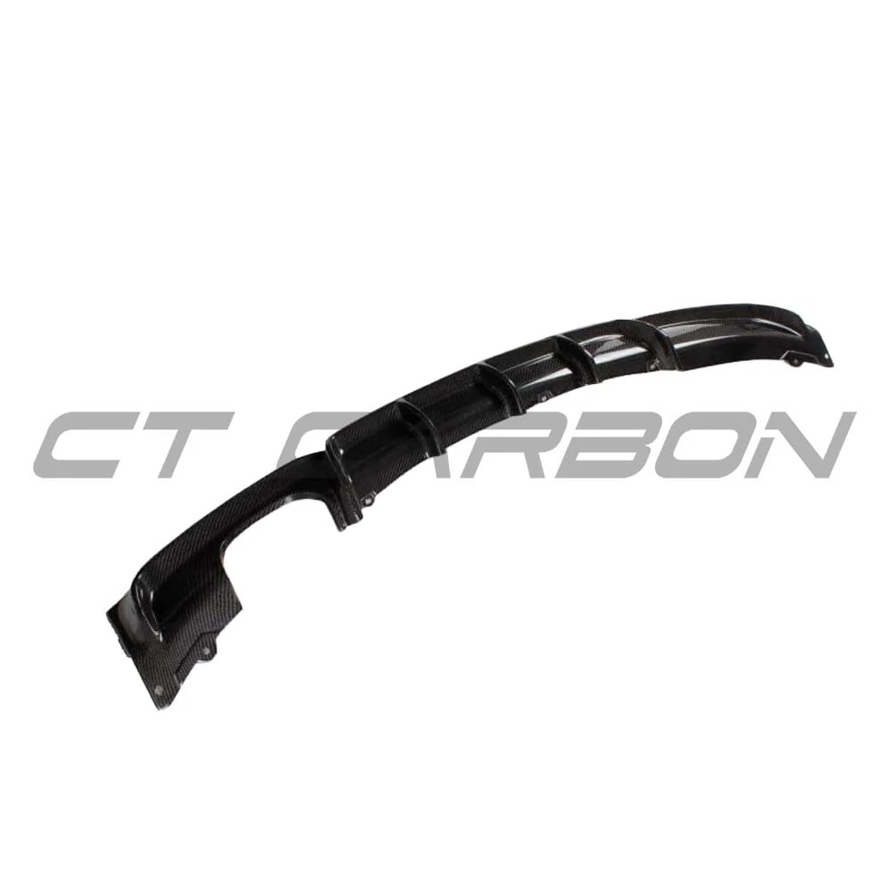 BMW F30/F31 3 SERIES 2011-2015 CARBON FIBRE DIFFUSER - TWIN EXHAUST - V1