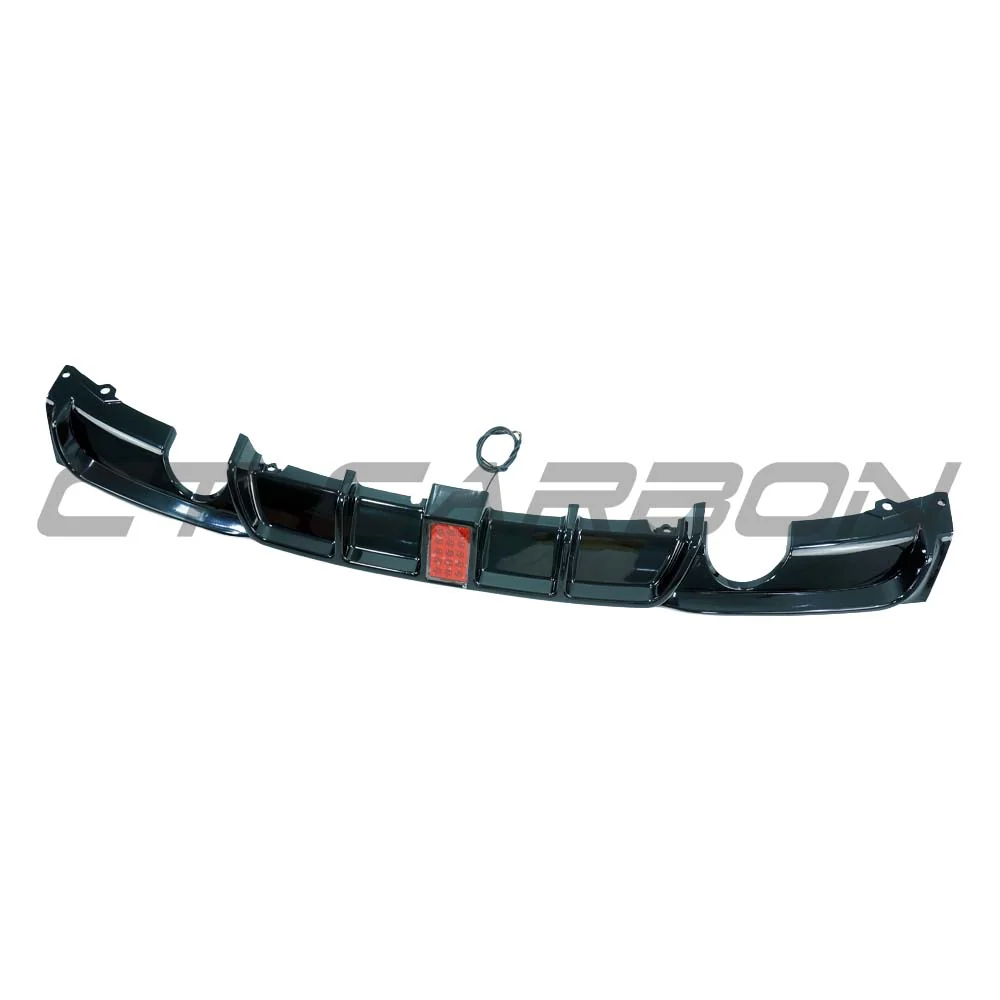 BMW F30/F31 3 SERIES 2012-2019 GLOSS BLACK DUAL EXIT DIFFUSER WITH LED