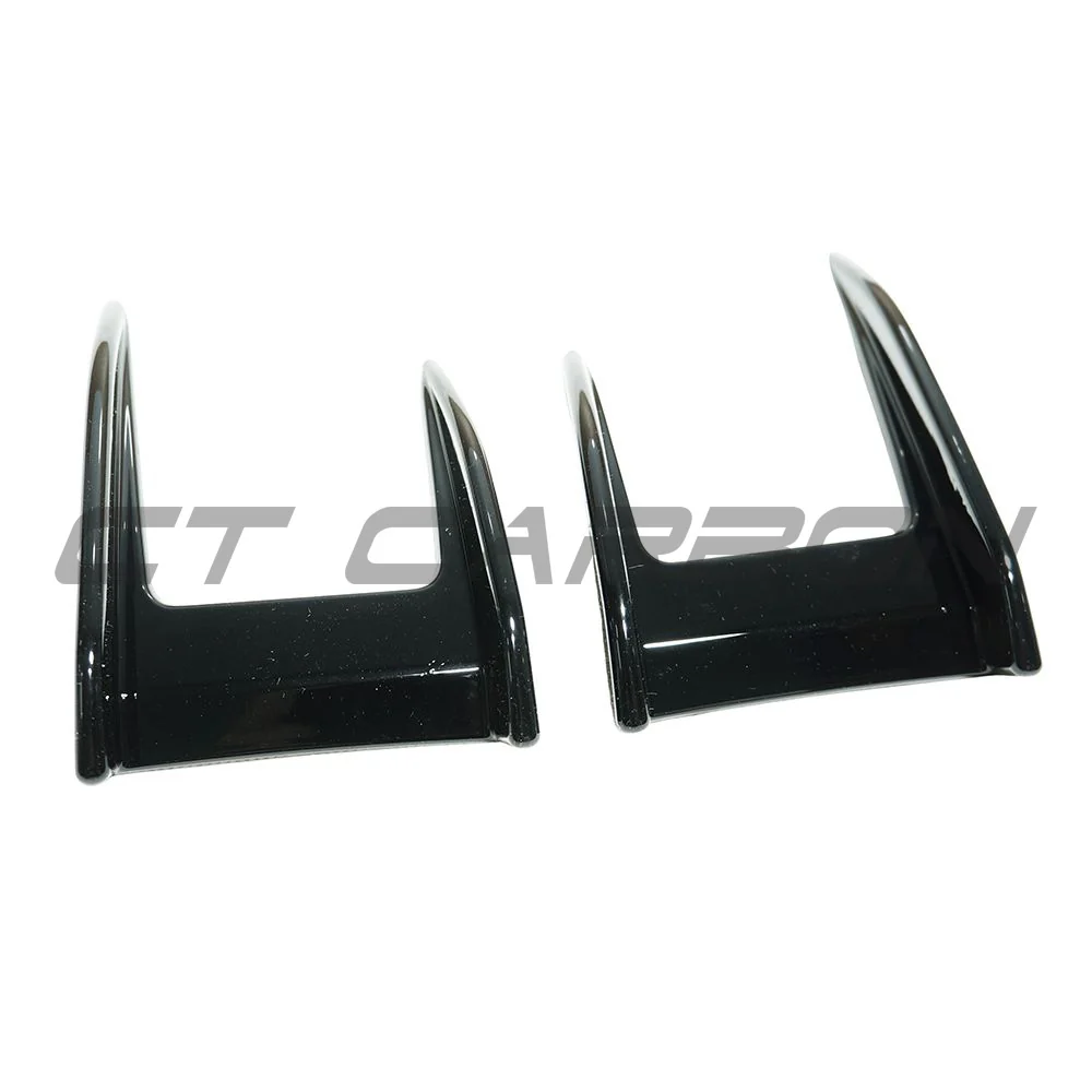 BMW F40 1 SERIES 2019-2024 GLOSS BLACK FRONT CANARDS