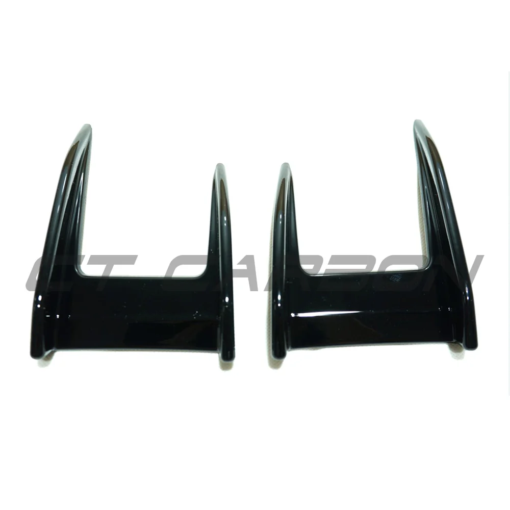 BMW F40 1 SERIES 2019-2024 GLOSS BLACK FRONT CANARDS