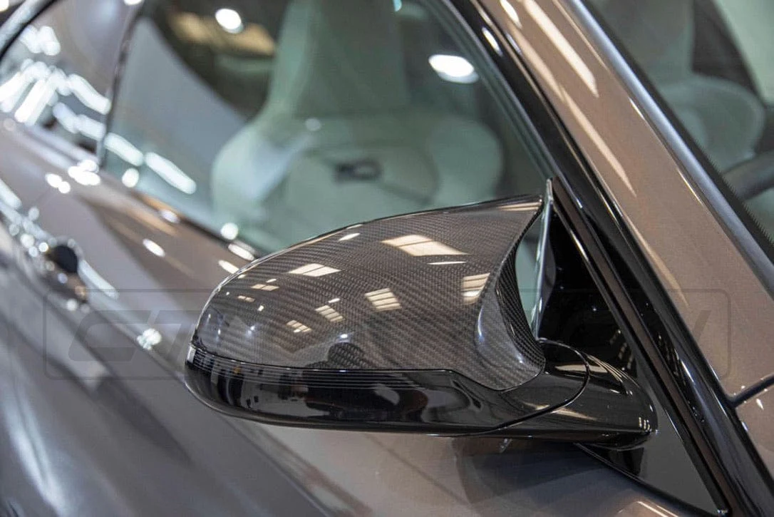 CT CARBON Splitter BMW F80/F82/F83/F87 M2C/M3/M4 CARBON FIBRE MIRRORS (LHD ONLY)