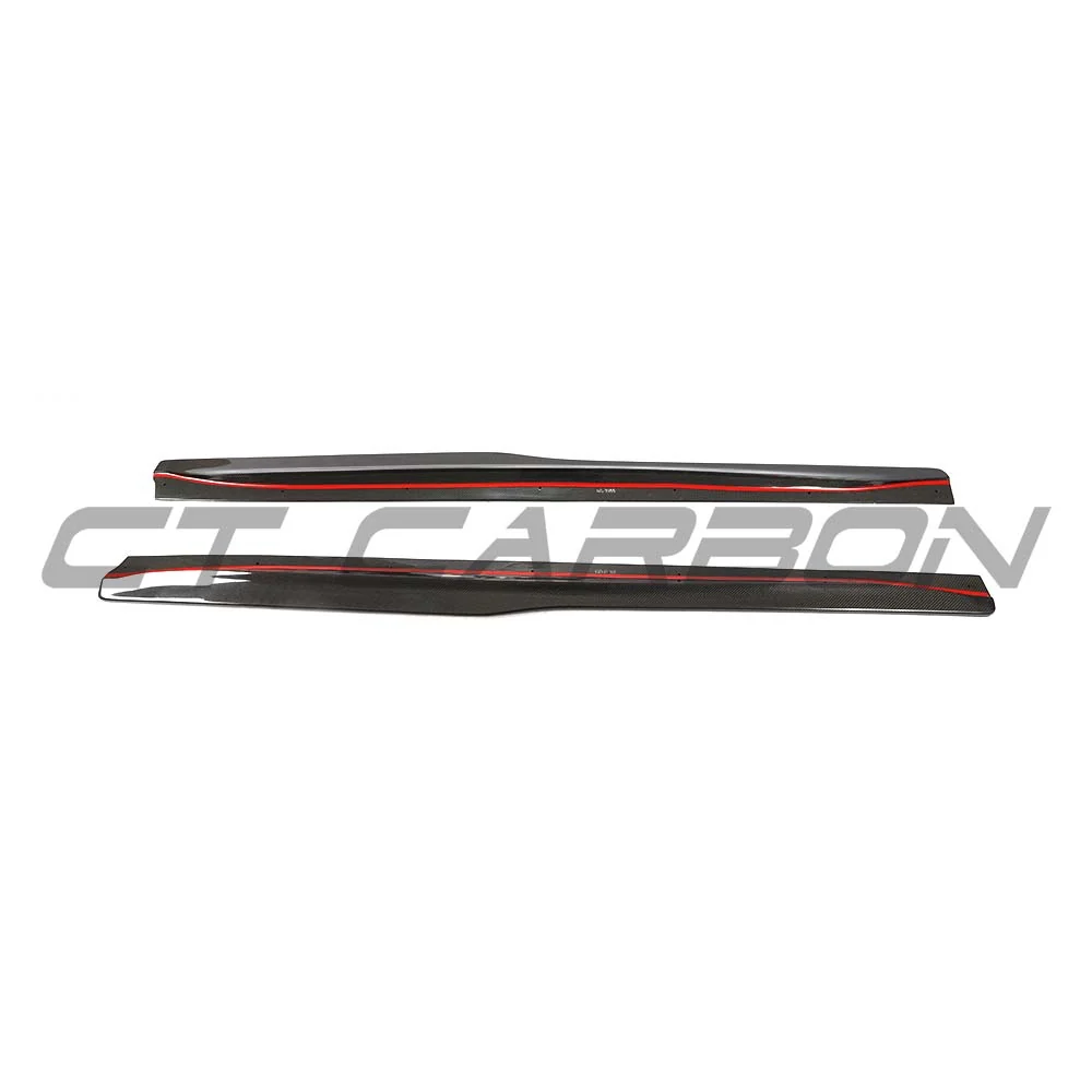 BMW F80 M3 2014-2020 CARBON FIBRE SIDE SKIRTS - V3