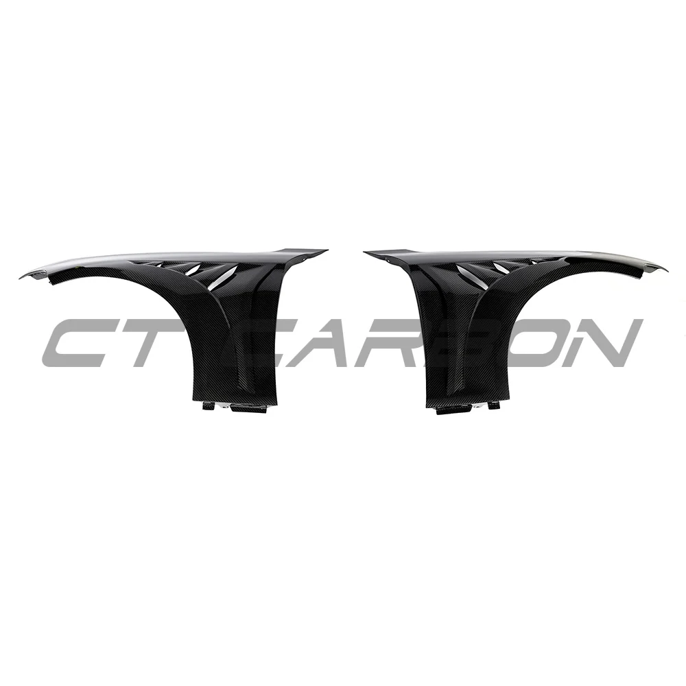 BMW F87 M2/M2C CARBON FIBRE FENDERS - CT DESIGN-Fenders-CT CARBON-CT Carbon - High-quality carbon fiber and gloss black aerodynamic parts for premium sports and luxury vehicles.