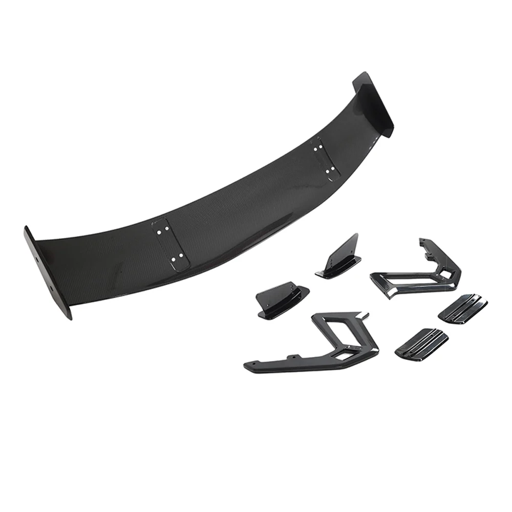 BMW G87 M2 & G42 2 SERIES CARBON FIBRE SWAN NECK WING - CT DESIGN-Spoiler-CT CARBON-CT Carbon - High-quality carbon fiber and gloss black aerodynamic parts for premium sports and luxury vehicles.
