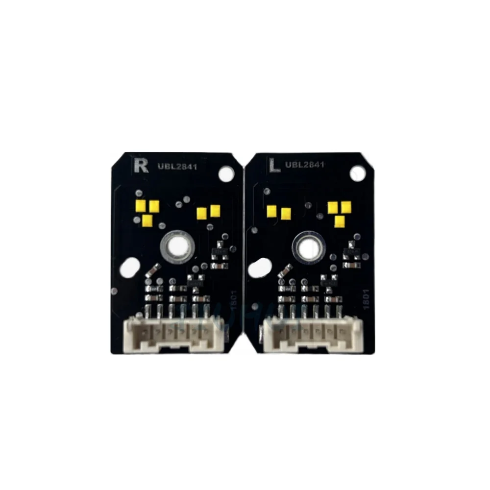 BMW F90 & G30 M5/5 SERIES YELLOW ADAPTIVE DRL MODULE SET (2018-2020)-DRL-CT CARBON-CT Carbon - High-quality carbon fiber and gloss black aerodynamic parts for premium sports and luxury vehicles.