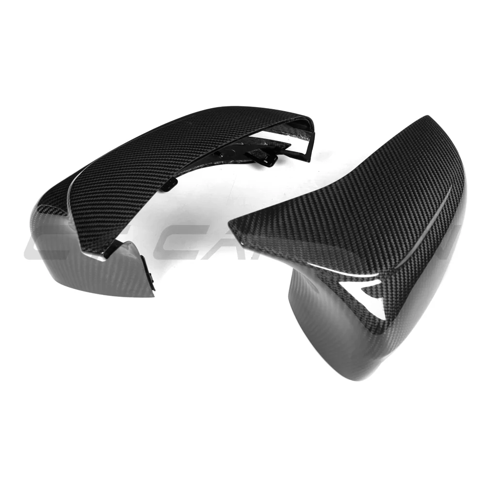 BMW F90 M5 2018-2023 PRE-PREG CARBON FIBRE MIRRORS (RHD ONLY)-Accessories-CT CARBON-CT Carbon - High-quality carbon fiber and gloss black aerodynamic parts for premium sports and luxury vehicles.