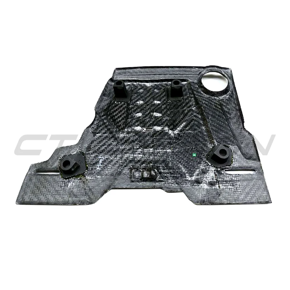 BMW F90 M5 & F91/92/93 M8 2018-2026 CARBON FIBRE ENGINE COVER-Accessories-CT CARBON-CT Carbon - High-quality carbon fiber and gloss black aerodynamic parts for premium sports and luxury vehicles.